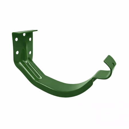 Acoperisuri - Carlig Aplicat Pentru Jgheab Metalic, Rufster, Verde (RAL 6020), Diam. 125 mm