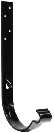 Acoperisuri - Cârlig Jgheab, Bilka, RAL 9005 (Negru), Jgheab 150 mm, 160 mm