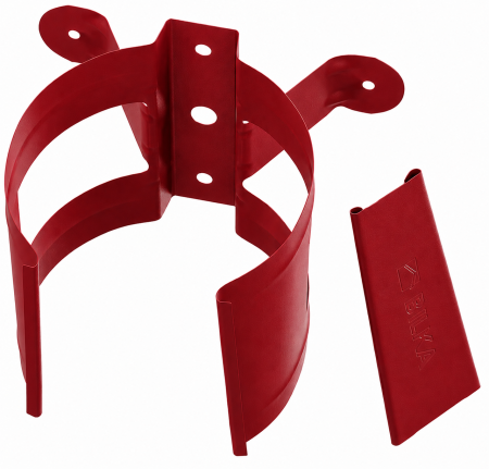 Diam. 150 mm x 100 mm - Colier Burlan, Bilka, RAL 3011 (Rosu), 100 mm