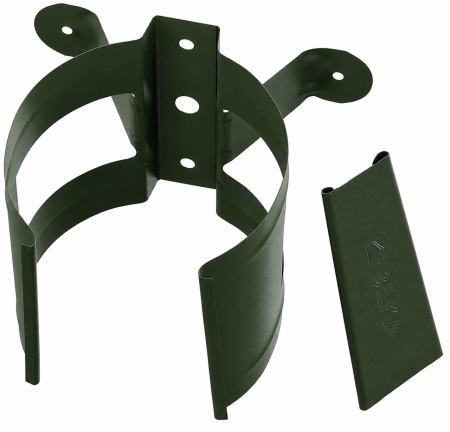 Diam. 125 mm x 90 mm - Colier Burlan, Bilka, RAL 6020 (Verde), 90 mm