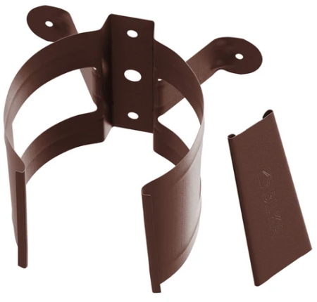 Diam. 150 mm x 100 mm - Colier Burlan, Bilka, RAL 8017 (Maro Ciocolatiu) MAT, 100 mm