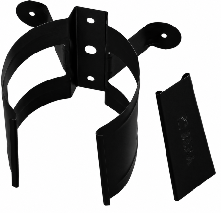 Diam. 150 mm x 100 mm - Colier Burlan, Bilka, RAL 9005 (Negru), 100 mm