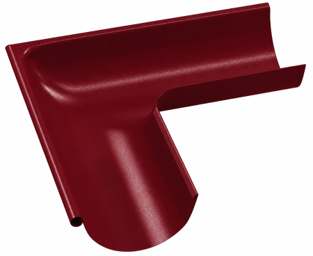 Acoperisuri - Coltar Exterior de 90 Grade Jgheab, Bilka, RAL 3005 (Visiniu Inchis), 150 mm