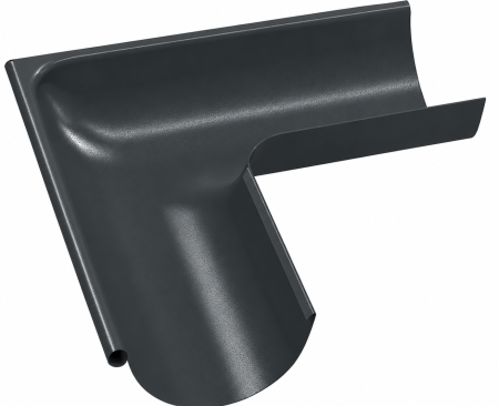 Acoperisuri - Coltar Exterior de 90 Grade Jgheab, Bilka, RAL 7016 (Gri Antracit), 125 mm