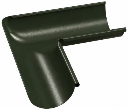 Diam. 125 mm x 90 mm - Coltar Interior de 90 Grade Jgheab, Bilka, RAL 6020 (Verde), 125 mm