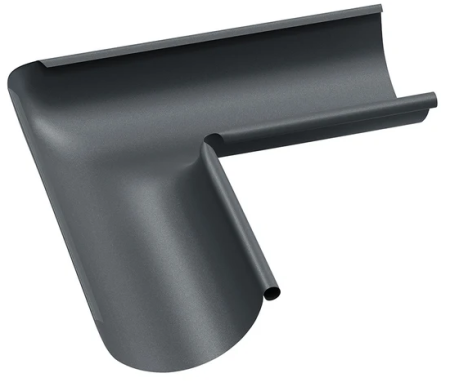 Acoperisuri - Coltar Interior de 90 Grade Jgheab, Bilka, RAL 7024 (Gri Grafit) MAT, 150 mm
