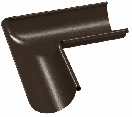 Acoperisuri - Coltar Interior de 90 Grade Jgheab, Bilka, RAL 8019 (Maro Inchis), 150 mm