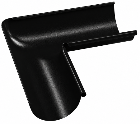 Acoperisuri - Coltar Interior de 90 Grade Jgheab, Bilka, RAL 9005 (Negru), 150 mm