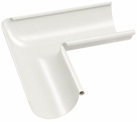 Diam. 150 mm x 100 mm - Coltar Interior de 90 Grade Jgheab, Bilka, RAL 9010 (Alb), 150 mm