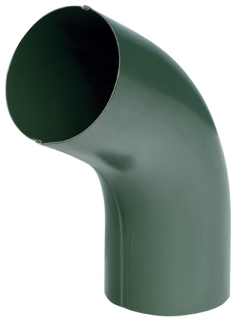 Diam. 125 mm x 90 mm - Cot de 60 Grade Burlan, Bilka, RAL 6020 (Verde), 90 mm