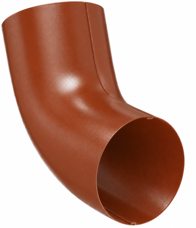 Sisteme de jgheaburi si burlane - Cot de 60 Grade Burlan, Bilka, RAL 8004 (Caramiziu), 100 mm