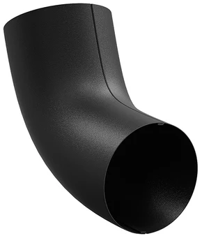 Sisteme de jgheaburi si burlane - Cot de 60 Grade Burlan, Bilka, RAL 9005 (Negru) MAT, 100 mm