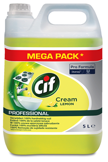 Detergenti Cif - Detergent Crema Cu Miros de Lamaie Professional, Cif, 5 L