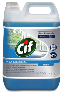 Detergenti Cif - Detergent Geamuri si Suprafete Professional, Cif, 5 L