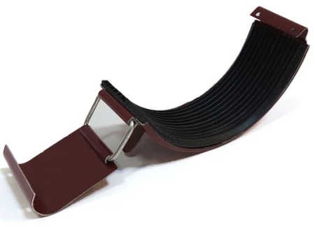 Diam. 150 mm x 100 mm - Element Imbinare Jgheab, Bilka, RAL 3005 (Visiniu Inchis), 150 mm
