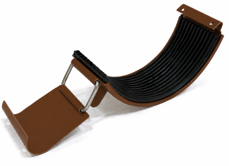 Diam. 125 mm x 90 mm - Element Imbinare Jgheab, Bilka, RAL 8003 (Alama), 125 mm
