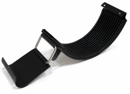 Diam. 125 mm x 90 mm - Element Imbinare Jgheab, Bilka, RAL 9005 (Negru), 125 mm