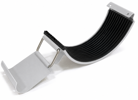 Diam. 125 mm x 90 mm - Element Imbinare Jgheab, Bilka, RAL 9006 (Argintiu), 125 mm