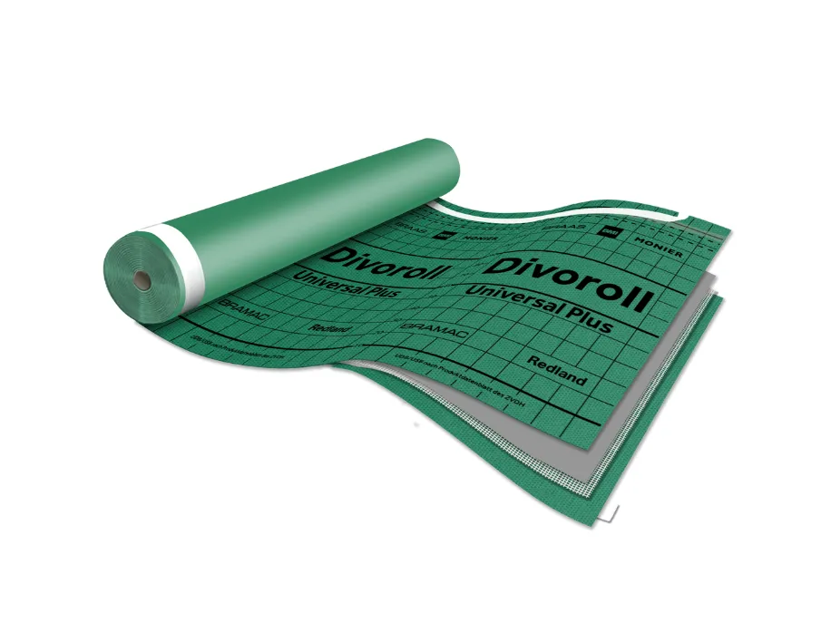 Folie si izolatie acoperis - Folie Anticondens Pentru Acoperis, Bramac, Divoroll Universal Plus 2S, 160g/mp, 75 mp/rola