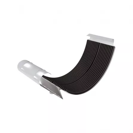 Diam. 150 mm x 100 mm - Imbinare Jgheab Metalic, Rufster, Alb (RAL 9002), Diam. 150