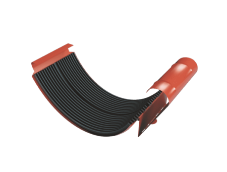 Sisteme de jgheaburi si burlane - Imbinare Jgheab Metalic, Rufster, Rosu Caramiziu (RAL 8004), Diam. 150 mm