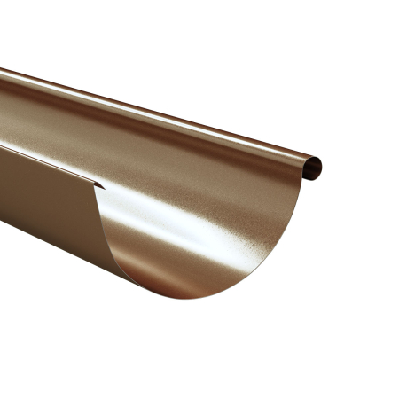 Sisteme de jgheaburi si burlane - Jgheab Metalic, Bilka, RAL 8003 (Alama), 125 mm x 4000 mm, 0.6 mm