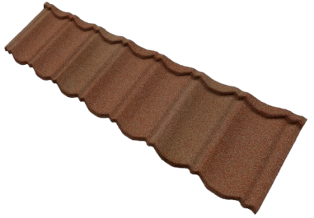 Acoperisuri tigla cu roca vulcanica - Panou Tigla Metalica Cu Roca Vulcanica, Novatik Natura, Classic, Sand, 370 x 1340 x 0.45 mm