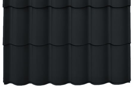 Acoperisuri tigla metalica - Panou Țiglă Metalică Novatik Practik Active - Gri Antracit (RAL 7016) Mat, 0.50 mm, 805 × 1200 mm, 0.966 mp