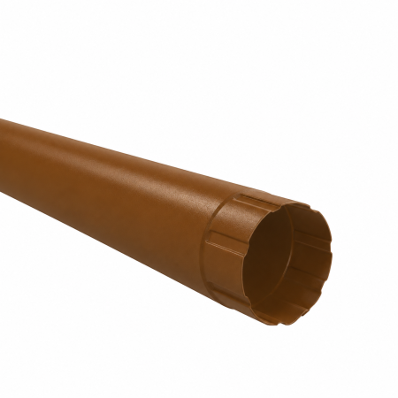Diam. 150 mm x 100 mm - Prelungitor Burlan Metalic, Bilka, RAL 8003 (Alama), 100 mm x 1000 mm, 0.60 mm
