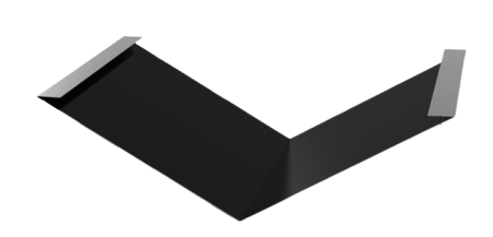 Acoperisuri - Profil Dolie, Novatik, Practik, Negru (RAL 9005) MAT, 0.50 mm, 2000 mm