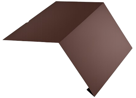 Accesorii acoperis tigla metalica - Profil Sort Streașină, Novatik, Practik, Maro Ciocolatiu MAT (RAL 8017), 0.50 mm, 2000 mm