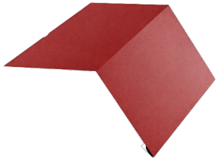 Accesorii acoperis tigla metalica - Profil Sort Streașină, Novatik, Practik, Roșu Maroniu MAT (RAL 3009), 0.50 mm, 2000 mm