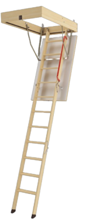 Scari interioare - Scara Acces Pod, Fakro, LWK Konfort, Lemn, 60 x 111 cm