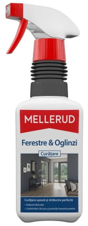 Detergenti Mellerud - Solutie Pentru Curatarea Geamurilor si Oglinzilor, Mellerud, 0.50 L