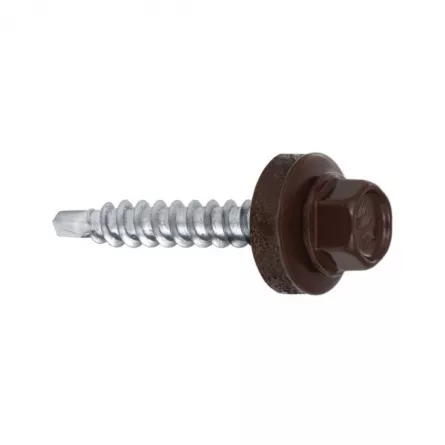 Materiale de constructii - Suruburi Autoforante 4.8 x 35, Klimas, Maro Ciocolatiu (RAL 8017), 250 buc/cutie