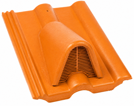 Accesorii acoperis tigla beton - Tigla Alpina Clasic Aerisire Protector Plus, Bramac, Rosu Caramiziu