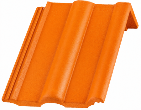 Accesorii acoperis - Tigla Alpina Clasic Creasta 1/1 Protector, Bramac, Rosu Caramiziu