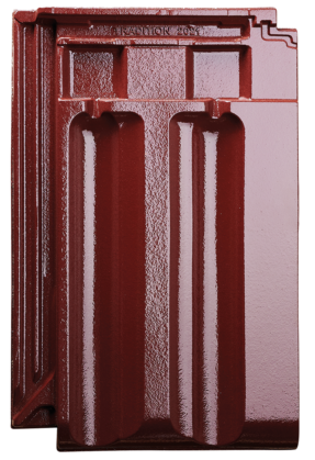 Acoperisuri tigla ceramica - Tigla Ceramica Tradition, Jakobi, Edelrosso (Rosu Nobil Semiglazurat), 27.0 x 42.0 cm