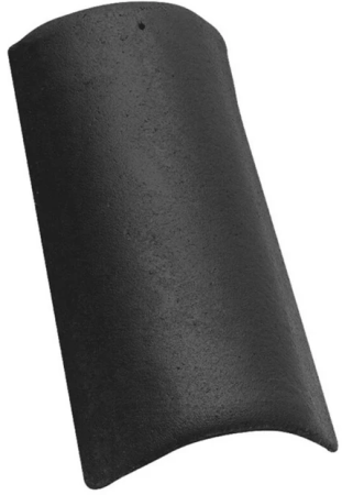 Accesorii acoperis - Tigla Coama Novo, Bramac, Antracit, 45 x 25 cm