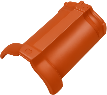 Accesorii acoperis - Tigla Coama Tradition, Jacobi, Rotbraun (Brun Roscat Engobat), 3 buc/ml