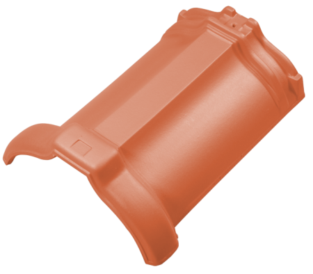 Accesorii acoperis - Tigla Coama Tradition, Jakobi, Naturrot (Rosu Natur), 3 buc/ml