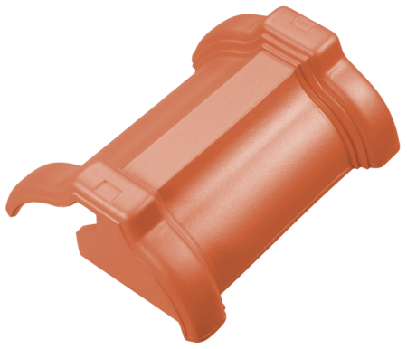 Accesorii acoperis - Tigla Sfarsit de Coama, Jakobi, Naturrot (Rosu Natur)