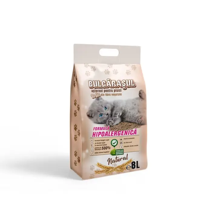 Așternut Pisici - Nisip Tofu Pisici Natural – Așternut Igienic Pur