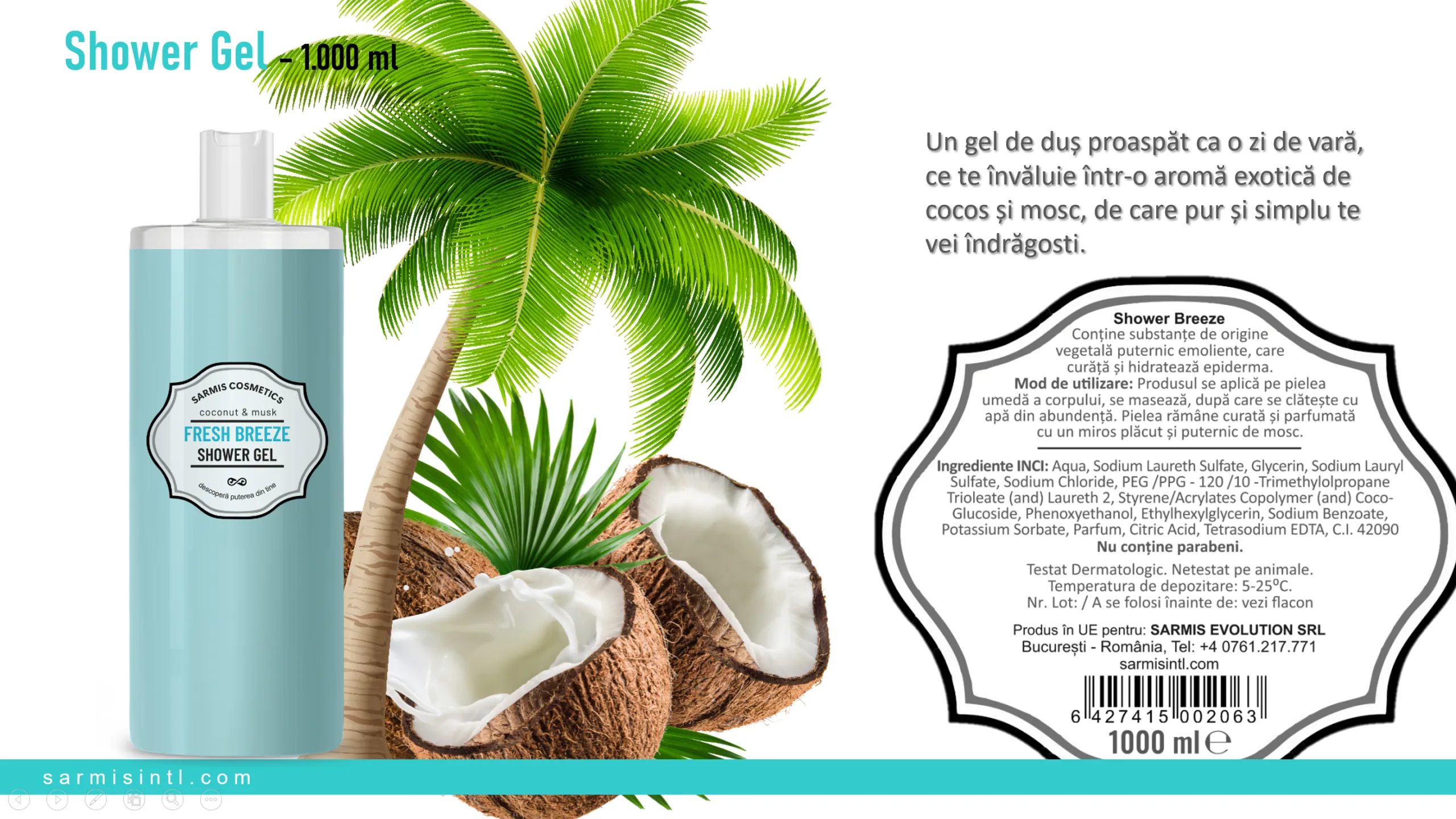 Gel de dus - Fresh Breeze - Musk [2]