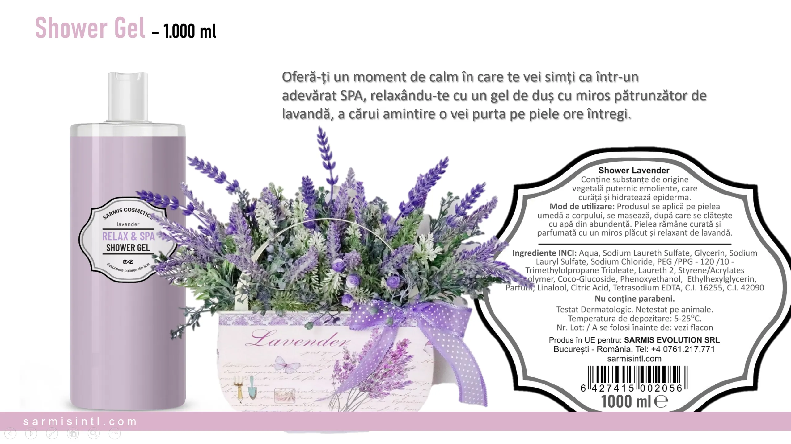 Gel de dus - Relax & Spa - Lavanda [2]