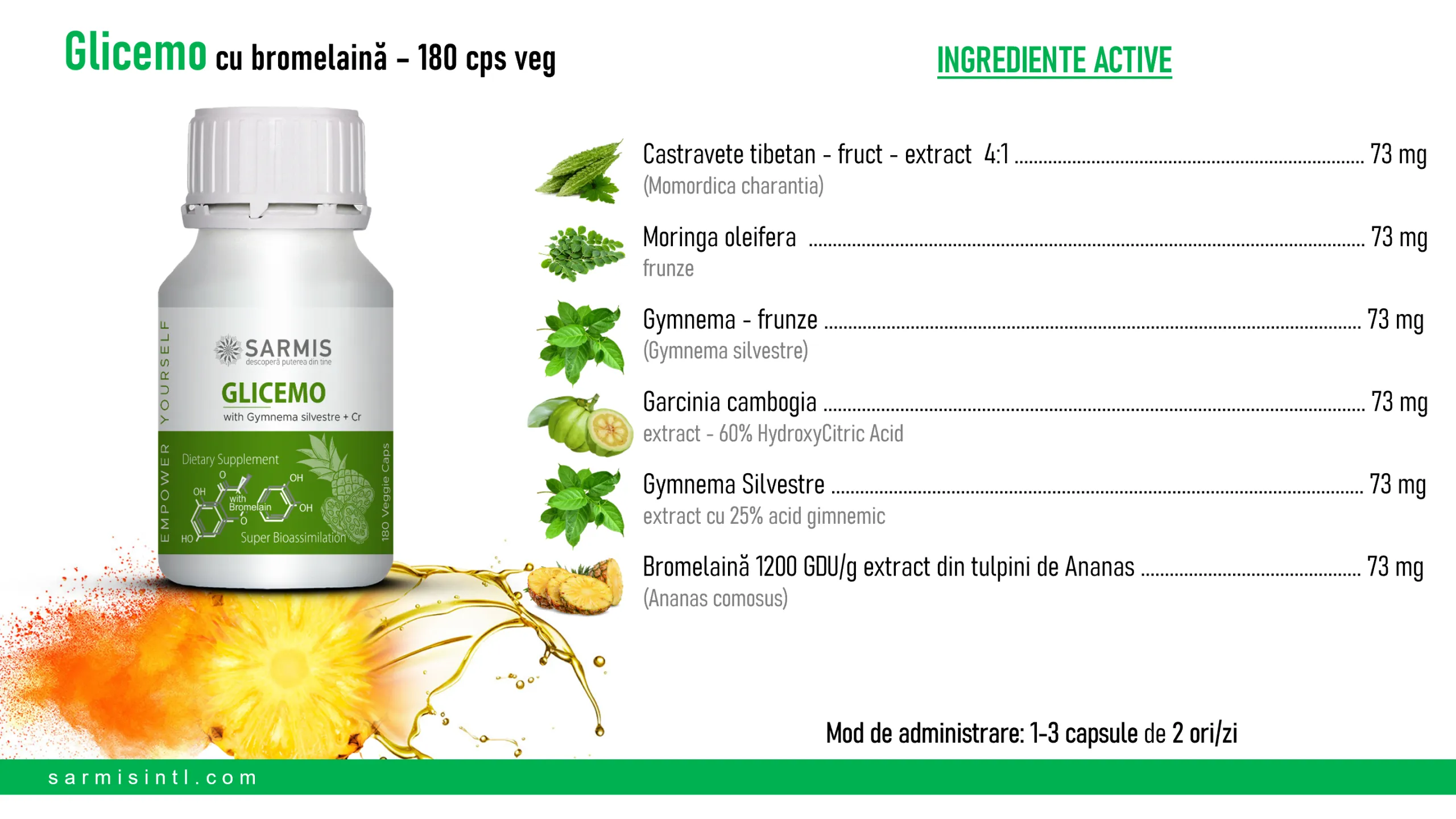 Glicemo cu Bromelaina [2]