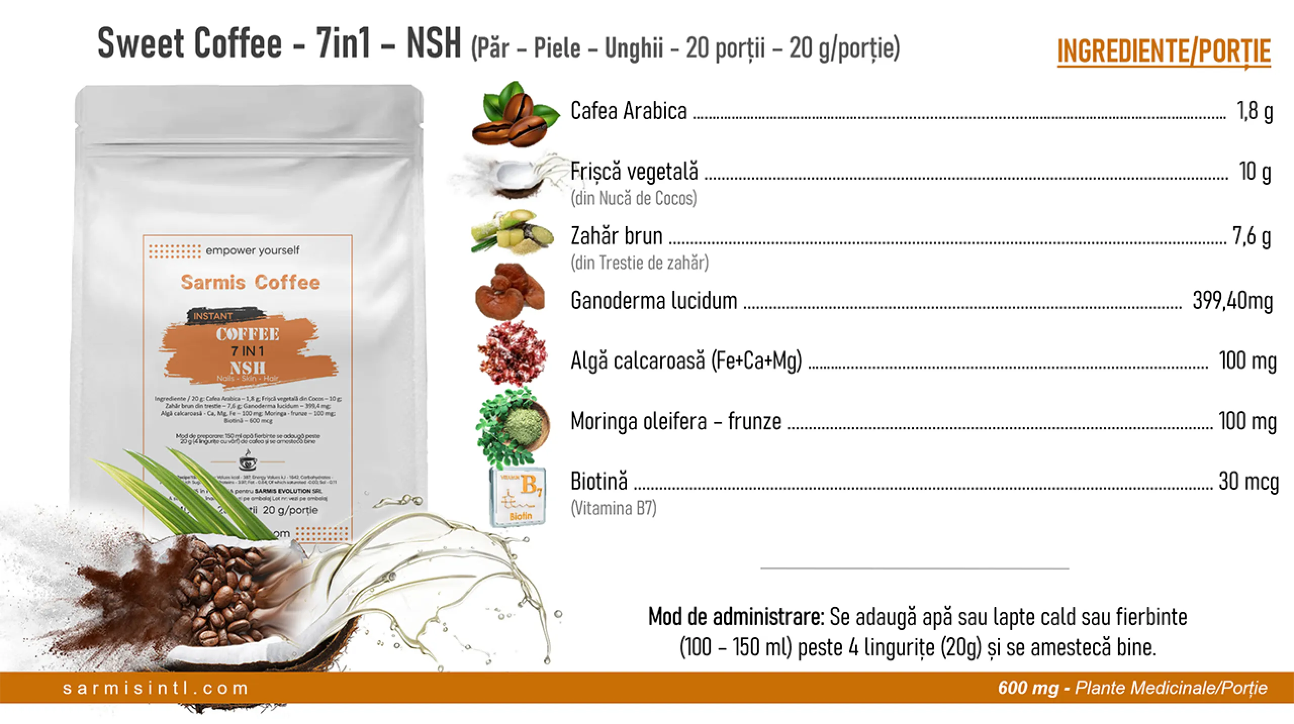 Sweet Coffee - 7in1 - NSH (Nails-Skin-Hair) [2]