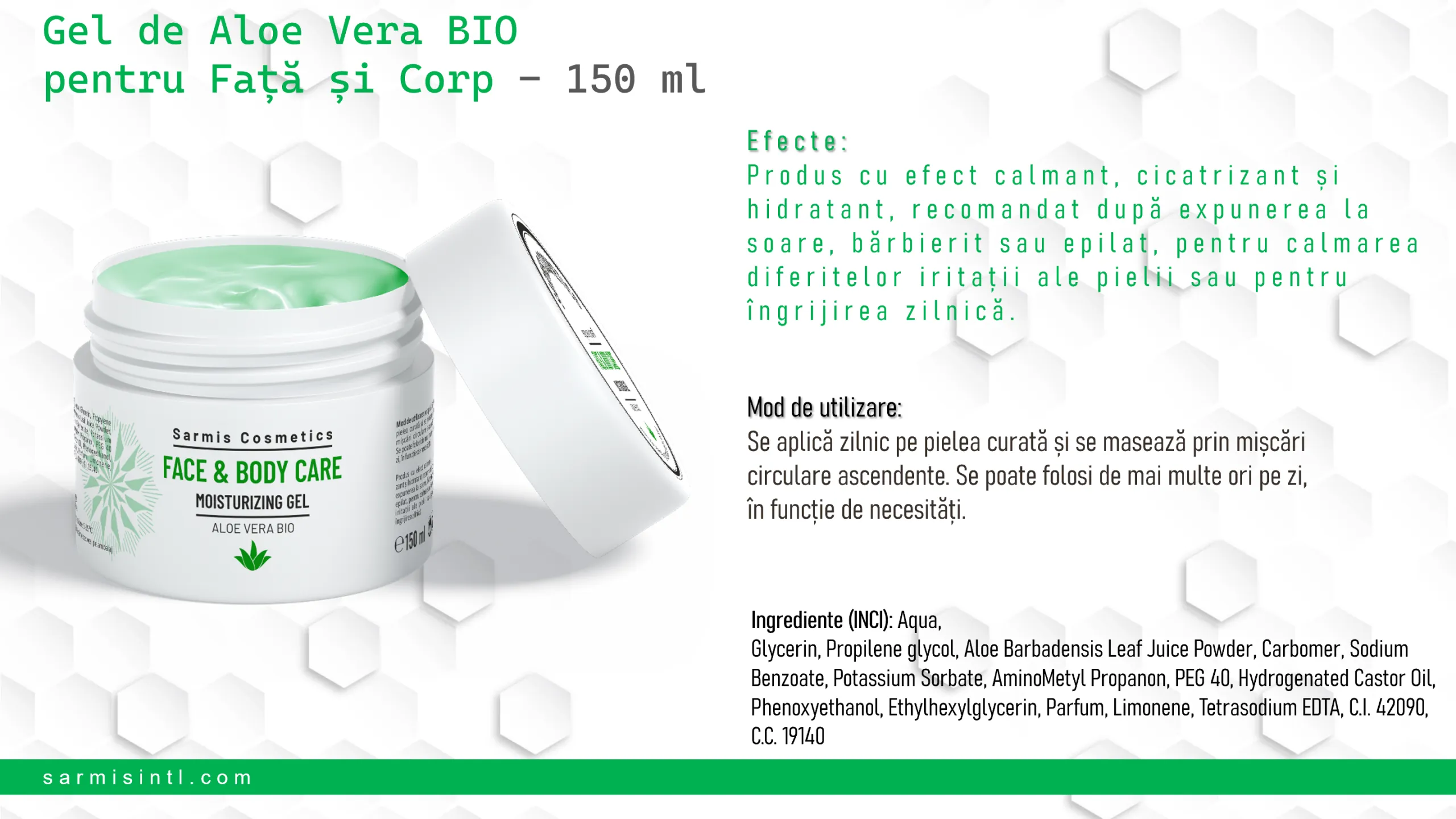 Gel de Aloe Vera BIO pentru Fata si Corp [1]