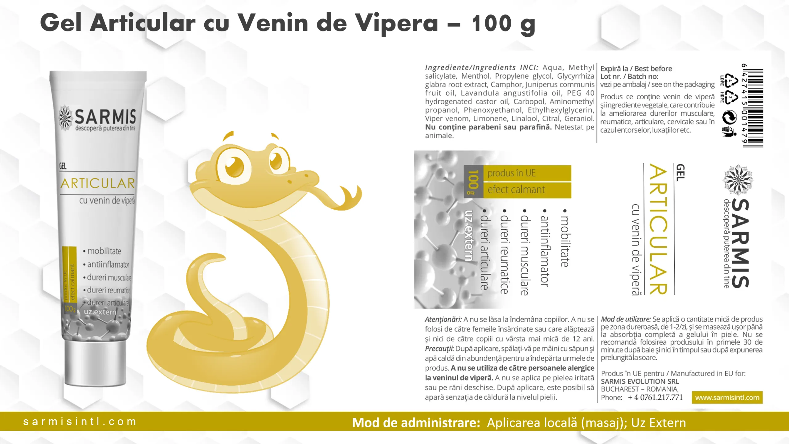 Gel Articular cu Venin de Vipera [1]