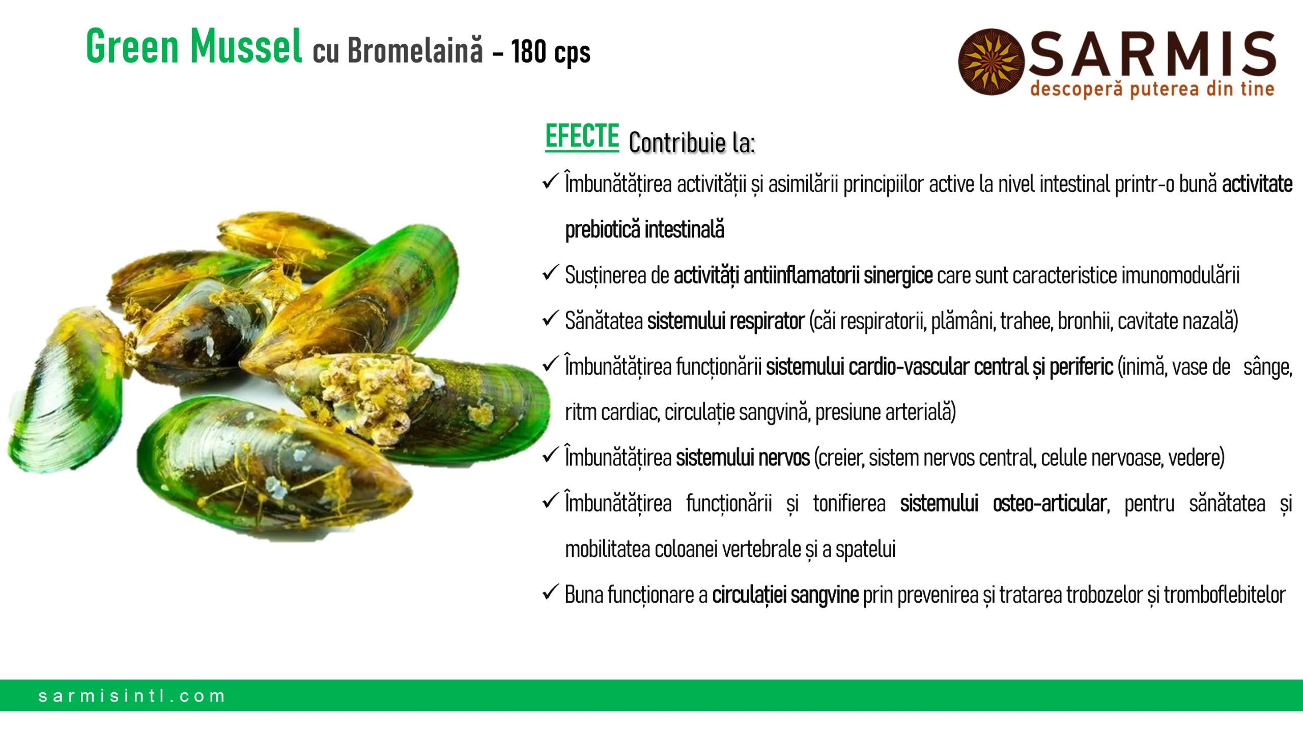 Scoica verde cu Bromelaina [3]